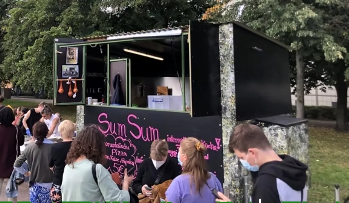SumSum bei: Unteilbar-Demo